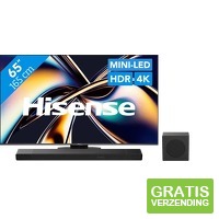 Hisense ULED Mini-LED U8Q (2025) en soundbar