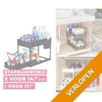 Uitschuifbare organizer