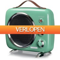 Alternate.nl: Vintage groene ventilatorkachel