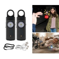 2 x persoonlijk veiligheidsalarm