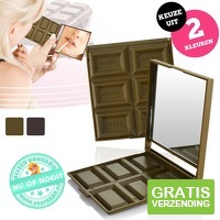 Chocolade make-up spiegel