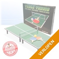 Mini tafeltennis set
