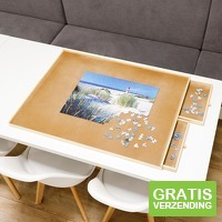 Puzzelplaat met lades - 1500 stukjes - 90 x 67 cm