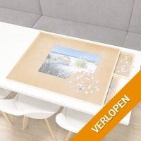 Puzzelplaat met lades