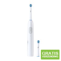 NEXXT Elektrische Tandenborstel Roterend - wit - Met Travel Case