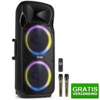 Bekijk de deal van MaxiAxi.com: Fenton FT212LED MK2 party speaker