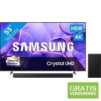 Samsung Crystal UHD U8070F 4 K (2025) en soundbar