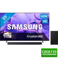 Bekijk de deal van Coolblue.nl 1: Samsung Crystal UHD U8070F 4 K (2025) en soundbar