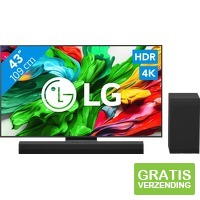 LG QNED86 EVO 4 K (2025) en soundbar