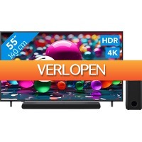 Coolblue.nl 2: LG 4 K Smart UA75 en soundbar