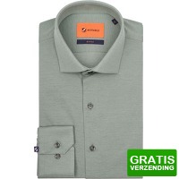 Bekijk de deal van Suitableshop: Suitable Overhemd Pique Groen