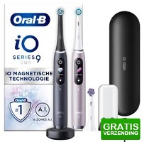 Bekijk de deal van Plein.nl: 2 x Oral-B elektrische tandenborstel iO 9