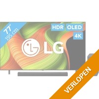 LG OLED B56 4 K (2025) en soundbar