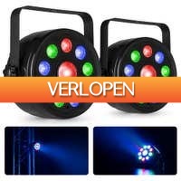 MaxiAxi.com: 2 x Fuzzix PLF15 Party LED par