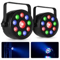 Bekijk de deal van MaxiAxi.com: 2 x Fuzzix PLF15 Party LED par