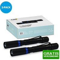 Bekijk de deal van DealDonkey.com: 2 FlinQ Pen Zaklampen - 100 Lumen - LED - Flashlight