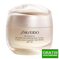 Bekijk de deal van Deloox.nl: Shiseido Benefiance Wrinkle Smoothing Day Cream SPF 25