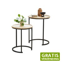 DealDonkey.com: Lifa Living Moderne Bijzettafels - Set van 2