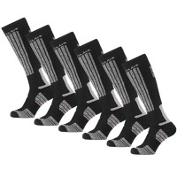 Bekijk de deal van 1dagactie.nl: Poederbaas Skisokken 6-pack zwart