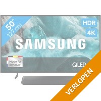 Samsung QLED 4 K Q7F4 (2025) en soundbar