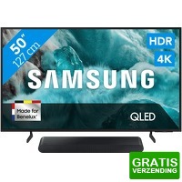 Bekijk de deal van Coolblue.nl 1: Samsung QLED 4 K Q7F4 (2025) en soundbar