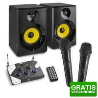 Bekijk de deal van MaxiAxi.com: Vonyx AV520 karaoke set