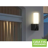 Qnect Wifi Buitencamera met Verlichting - Bewegingsdetectie