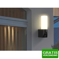 Bekijk de deal van DealDonkey.com 3: Qnect Wifi Buitencamera met Verlichting - Bewegingsdetectie