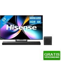 Bekijk de deal van Coolblue.nl 3: Hisense ULED Mini-LED U79Q PRO en soundbar
