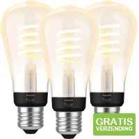 3 x Philips Hue filamentlamp