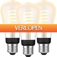 Coolblue.nl 2: 3 x Philips Hue filamentlamp