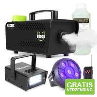 Partyset met Fuzzix F500S rookmachine