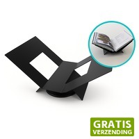 DealDonkey.com: XEMM Boekenstandaard - 32 x 20 x 15,5 cm - Metaal - zwart