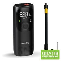 AutoSky EZ2 Compressor Bandenpomp - Draagbare Luchtcompressor