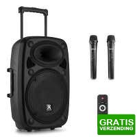 Bekijk de deal van MaxiAxi.com: Vonyx Verve38 mobiele geluidsinstallatie