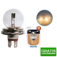 Bekijk de deal van DealDonkey.com 4: Philips Autolamp Vision R2 - 12V - 40/45W - Halogeenlamp - P45T - wit