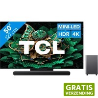 Coolblue.nl 2: TCL QD Mini-LED C71 K 4 K (2025) en soundbar