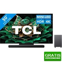 Bekijk de deal van Coolblue.nl 2: TCL QD Mini-LED C71 K 4 K (2025) en soundbar