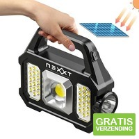 Nexxt Solar zaklamp en powerbank
