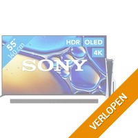 Sony Bravia 8 II 4 K QD-OLED, soundbar en Playstation5