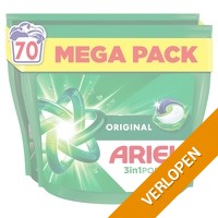 70 x Ariel wasmiddel pods Original