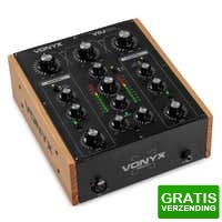 Bekijk de deal van MaxiAxi.com: Vonyx VDJ250 Rotary mixer