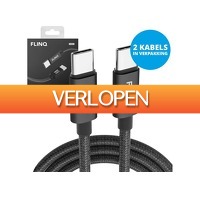 DealDonkey.com 3: 2 x FlinQ 100W oplaadkabels