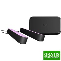 Bekijk de deal van Coolblue.nl 1: 2 x Philips Hue Play lichtbalk zwart en Sync Box