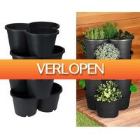 Voordeelvanger.nl 2: 4 x stapelbare plantenbak