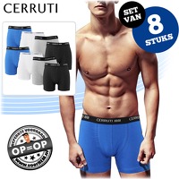 Bekijk de deal van voorHEM.nl: 8 x Cerruti boxershorts