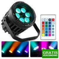 Bekijk de deal van MaxiAxi.com: BeamZ BWA63 AluPar waterdichte LED par