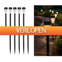 Voordeelvanger.nl 2: 10 x solar tuinlampen
