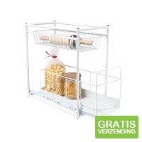 Gootsteenkastrek Met Uitschuifbare Lades