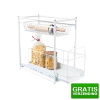 Bekijk de deal van DealDonkey.com 4: Gootsteenkastrek Met Uitschuifbare Lades